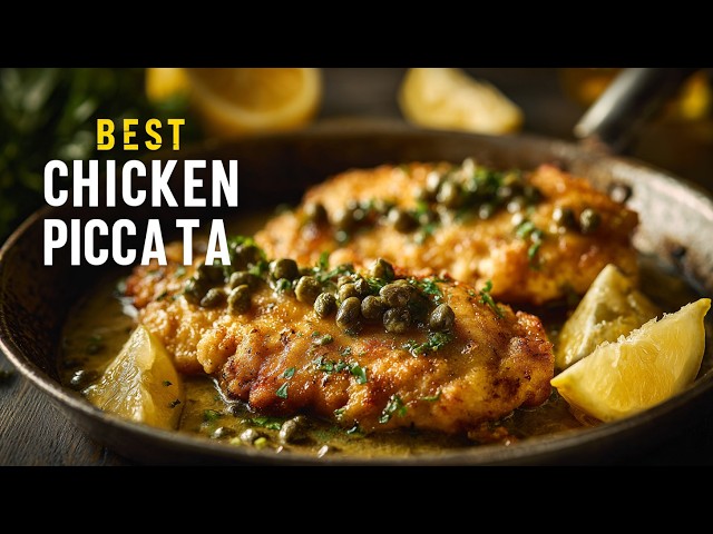 Video thumbnail for Barefoot Contessa Chicken Piccata Recipe | Easy Lemon Butter Chicken