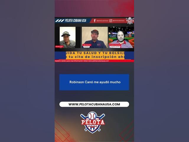 Video thumbnail for Robinson Canó me ayudó mucho