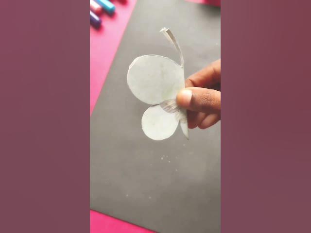 Video thumbnail for Butterfly easy craft ideas #shorts #youtubeshorts #short