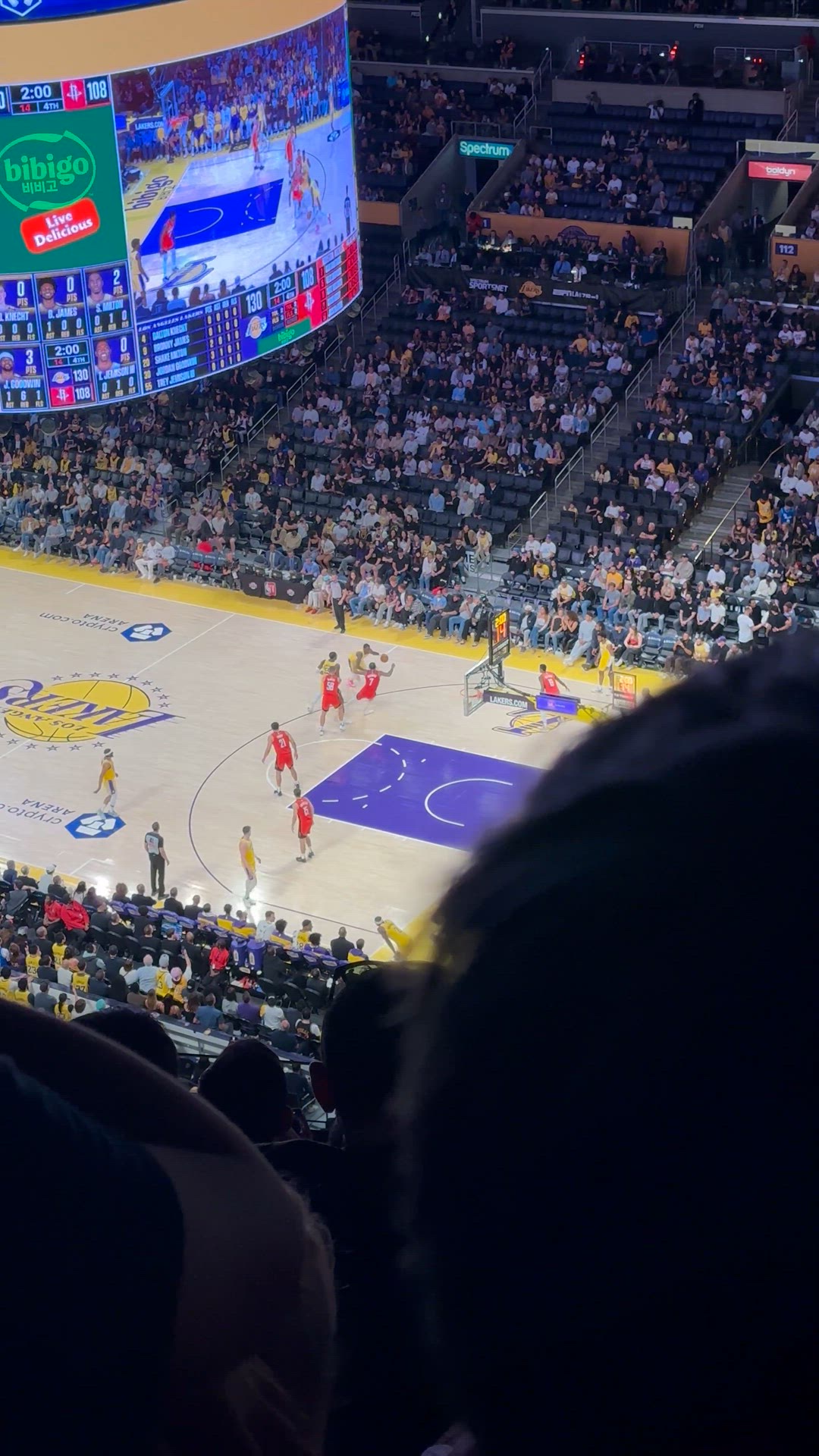 Video thumbnail for lakers game