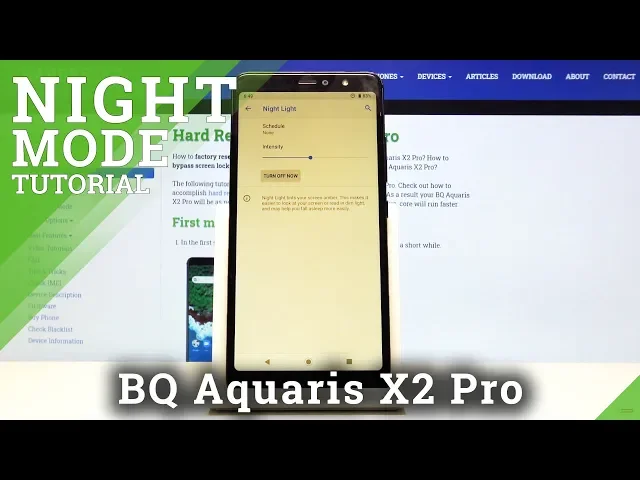 Video thumbnail for How to Activate Night Mode in BQ Aquaris X2 Pro – Eye Comfort Mode