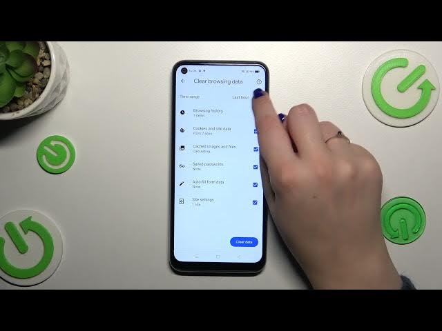 Video thumbnail for How to Clear Browsing Data on a REALME C17 - History, Cache, Cookies, Credentials