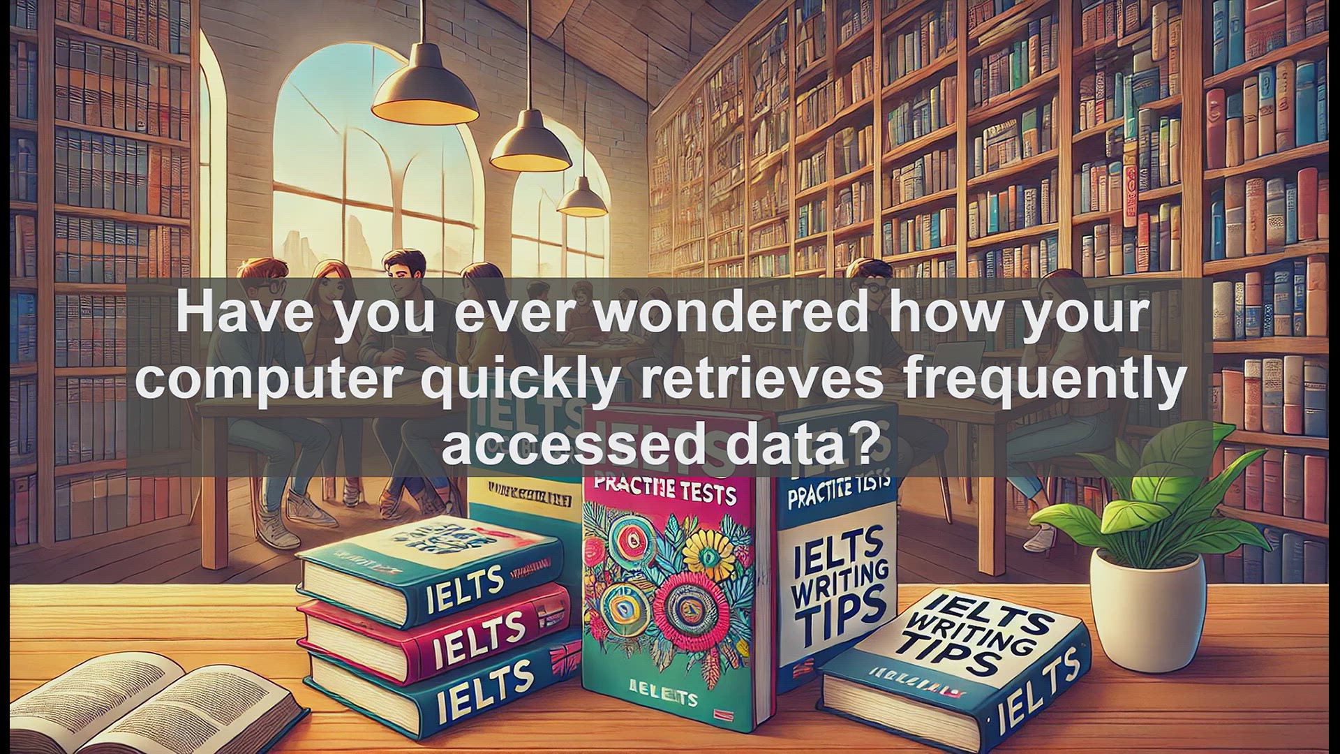 'Video thumbnail for 2000 Must Know IELTS 9.0 Vocabulary - Cache: The Hidden Power Behind Quick Data Access'