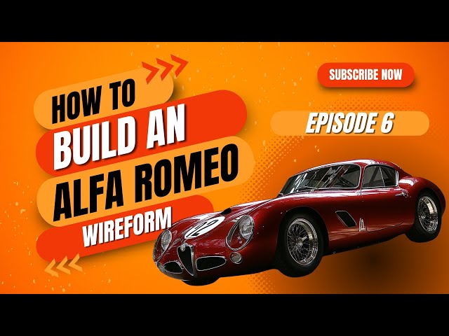 Video thumbnail for How to build a Wireform: AI Designed Alfa Romeo  (Episode 6)