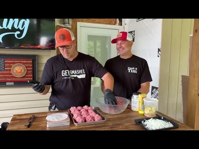 Video thumbnail for WHAT ! Brisket SMASH BURGER