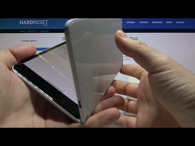 Video thumbnail for MICROSOFT Surface Duo White Color Presentation