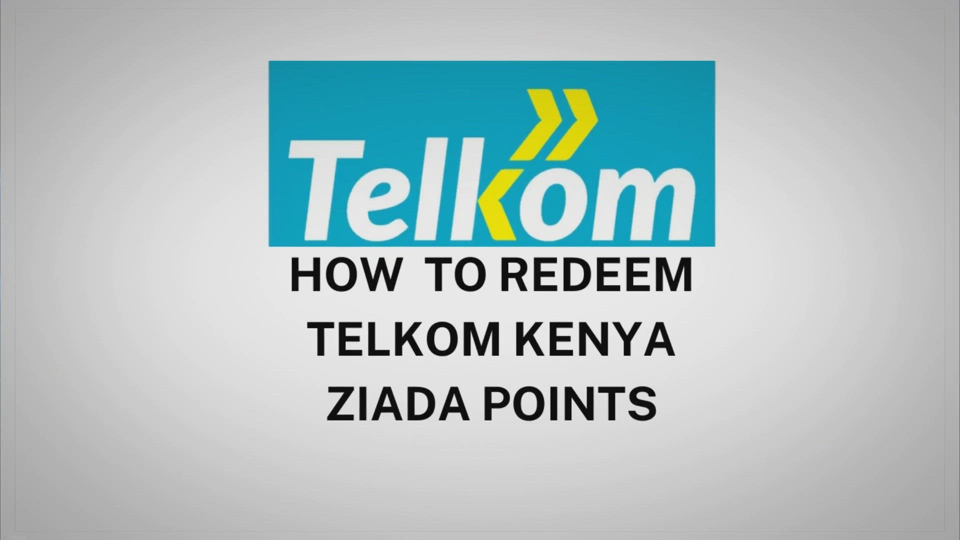 Video thumbnail for How to Redeem Telkom Ziada Points for Data and Airtime