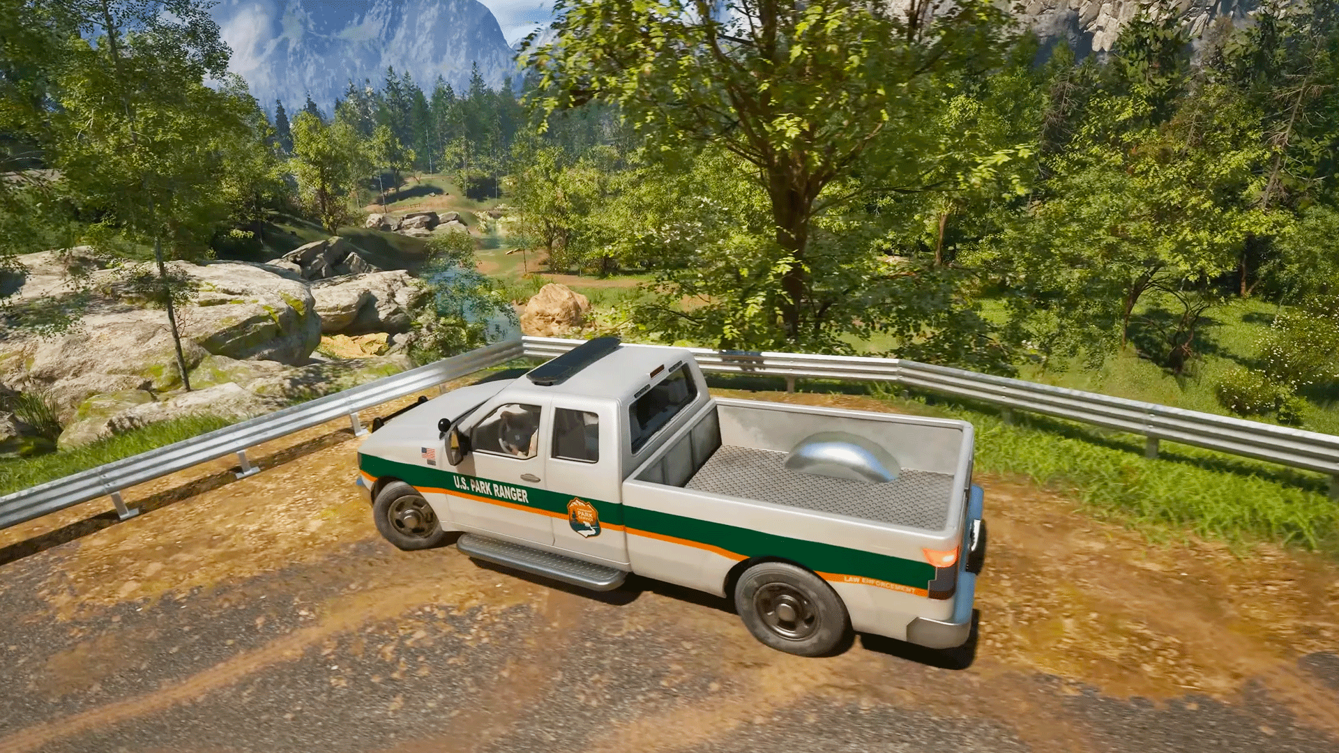Video thumbnail for Ranger's Path: National Park Simulator - Official 'On the Road Through Faremont' Trailer