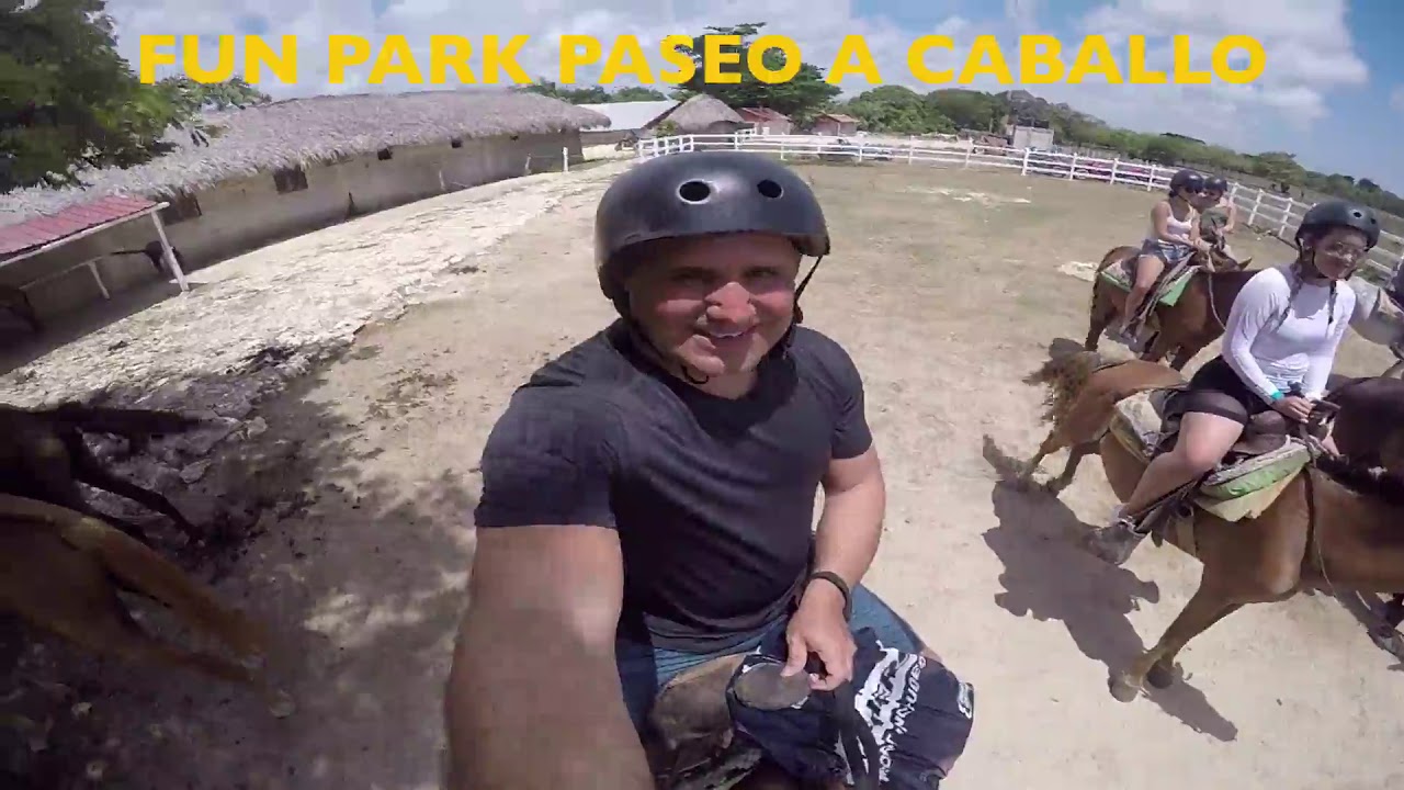 Video thumbnail for Fun Park Paseo a Caballos en Rancho Republica Dominicana