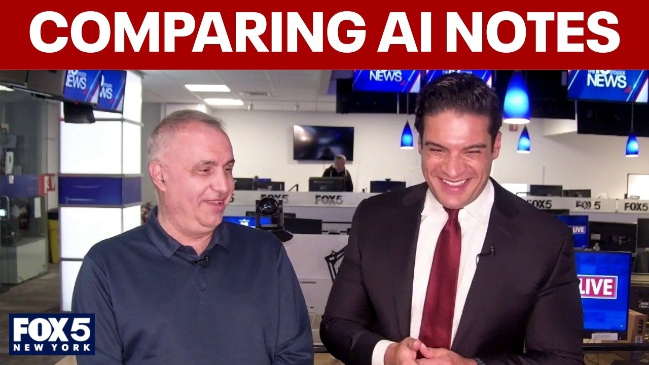 Video thumbnail for On-air talent compares AI's notes on their careers