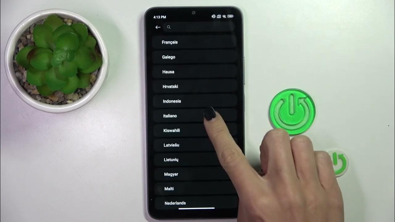 Video thumbnail for How to Change the System Display Language on REDMI 13C