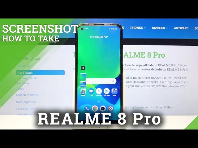 Video thumbnail for How to Take Screenshot on REALME 8 Pro – Gestures Screenshot Method