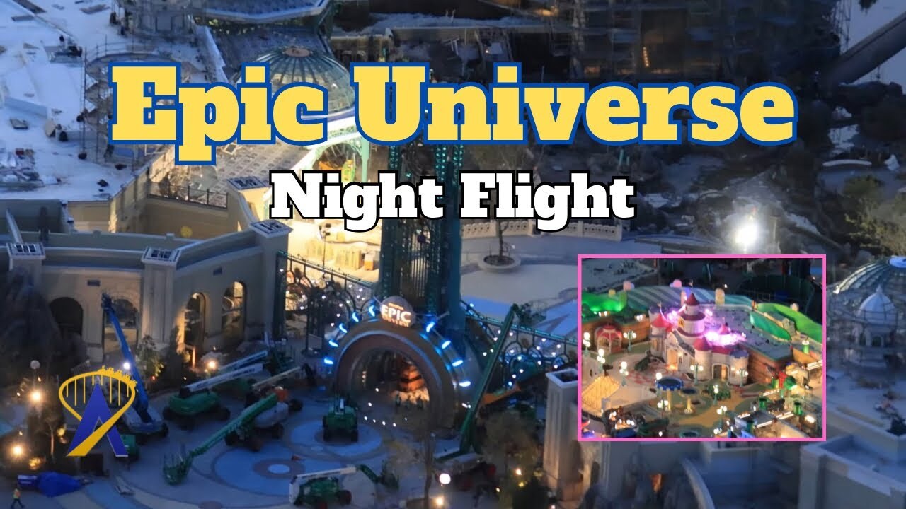 Video thumbnail for Detailed look at all the worlds of Universal Epic Universe at night