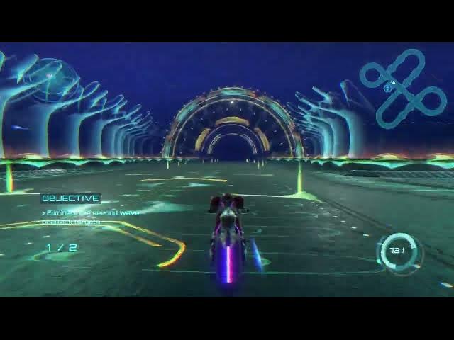 Video thumbnail for Metroid Prime 4 - Volt Forge: Test Circuit 1: Complete Tests: Vi-O-La Projectiles, Scan, Lock On