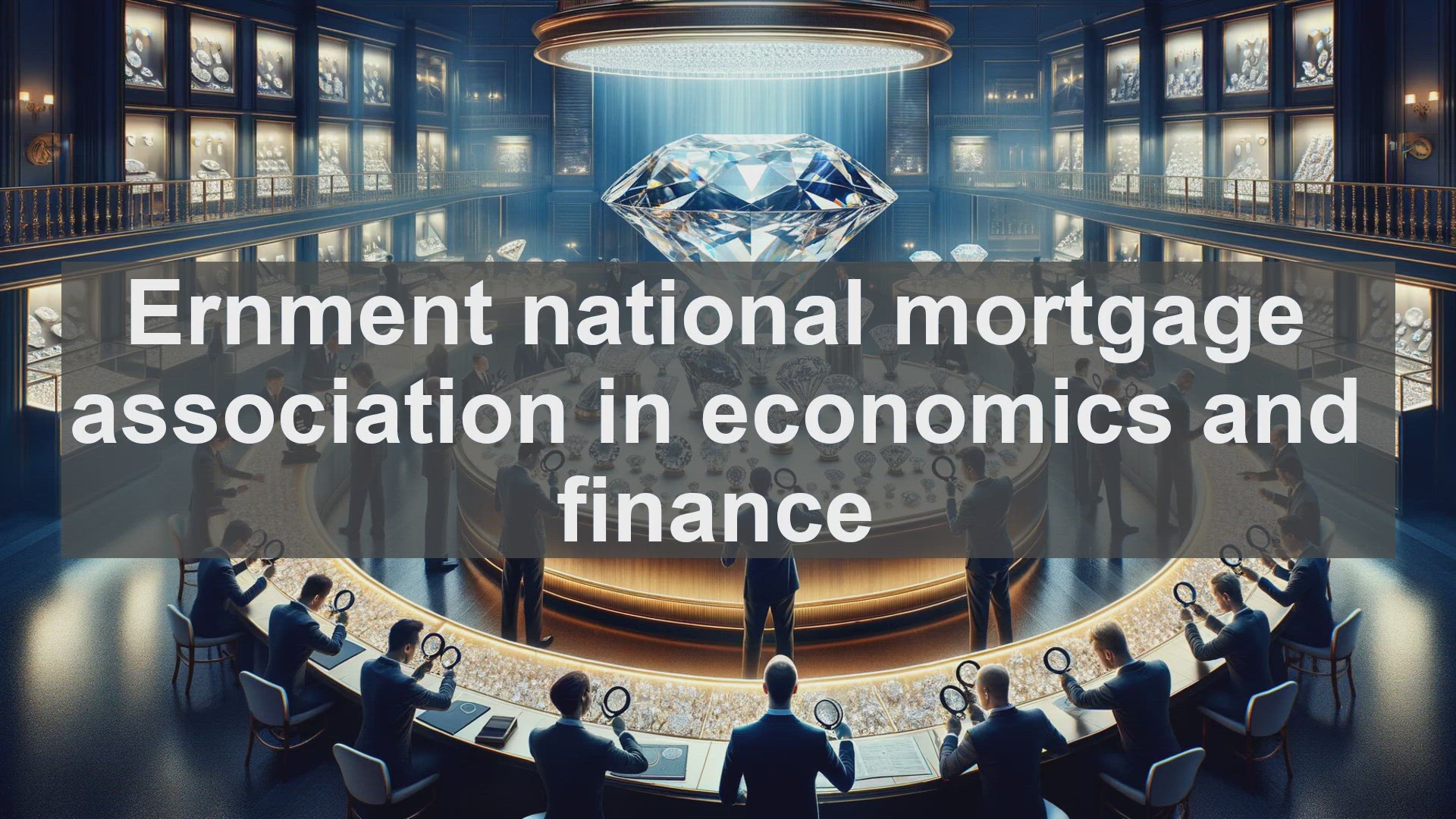 'Video thumbnail for Ernment national mortgage association in economics and finance'