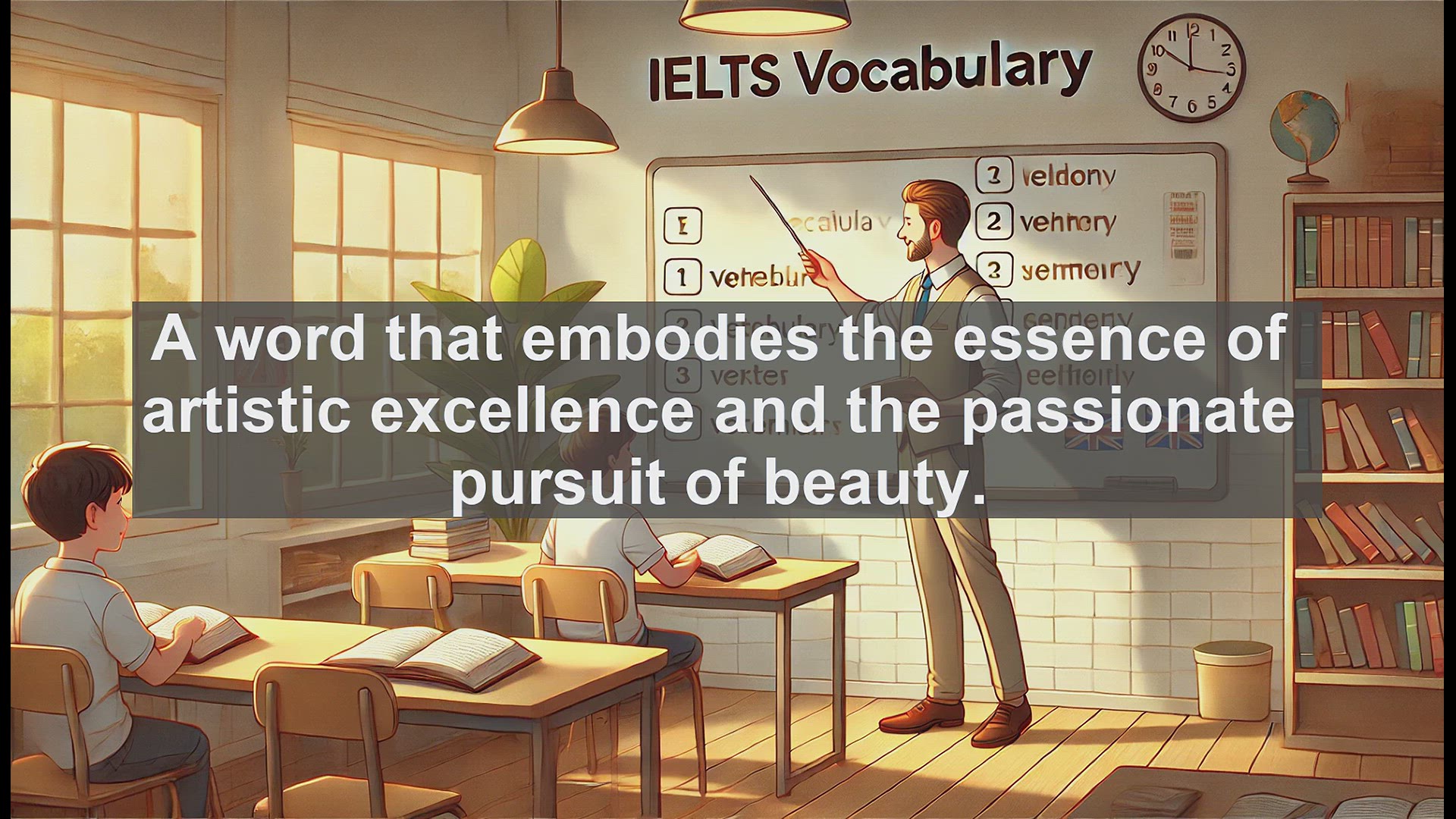 'Video thumbnail for 2000 Must Know IELTS 9.0 Vocabulary - Mastering 'Virtu': Elevate Your IELTS Score with Artistic Vocabulary'