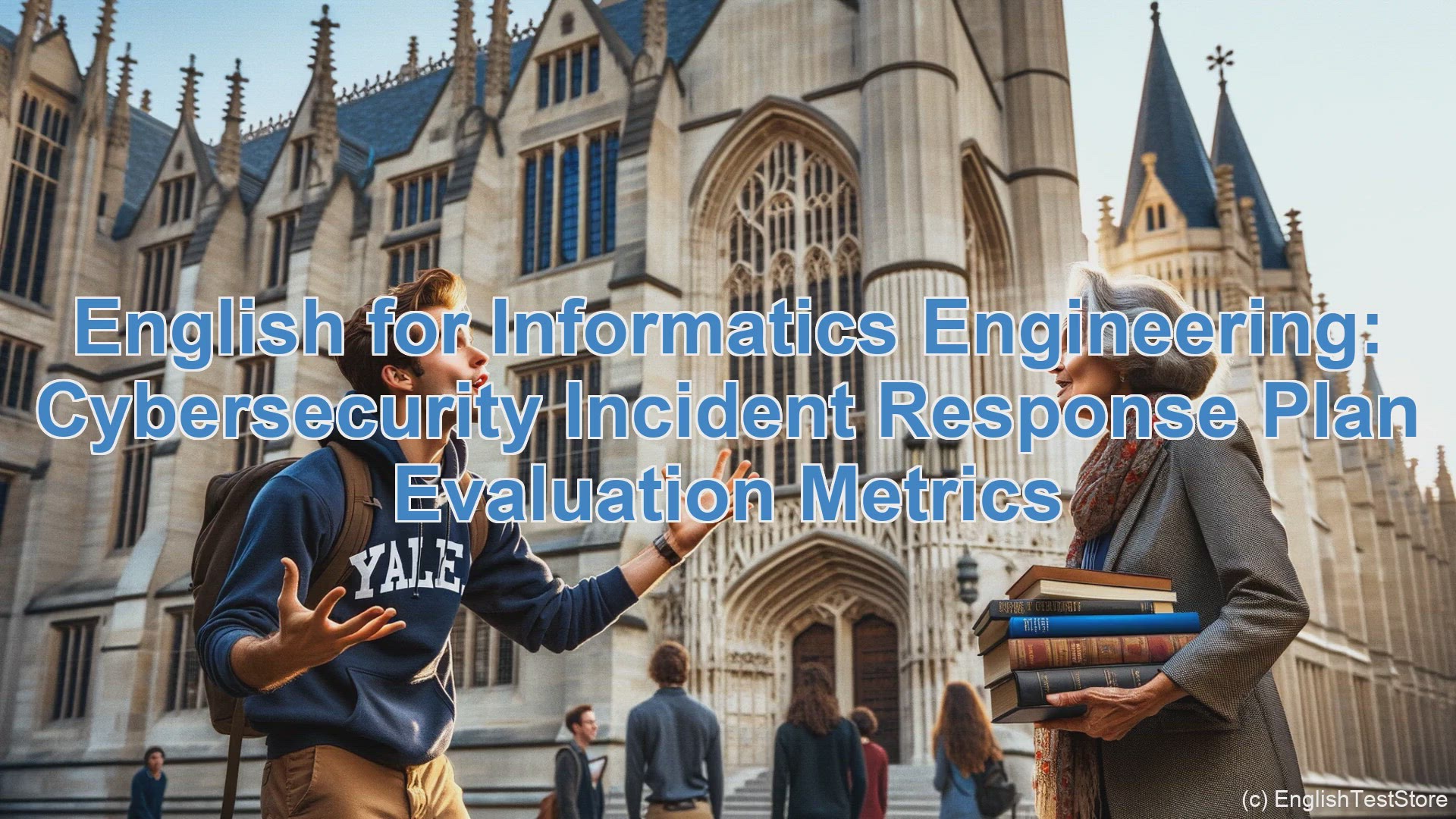 'Video thumbnail for English Conversation for Informatics Engineering: Cybersecurity Incident Response Plan Evaluation Metrics'