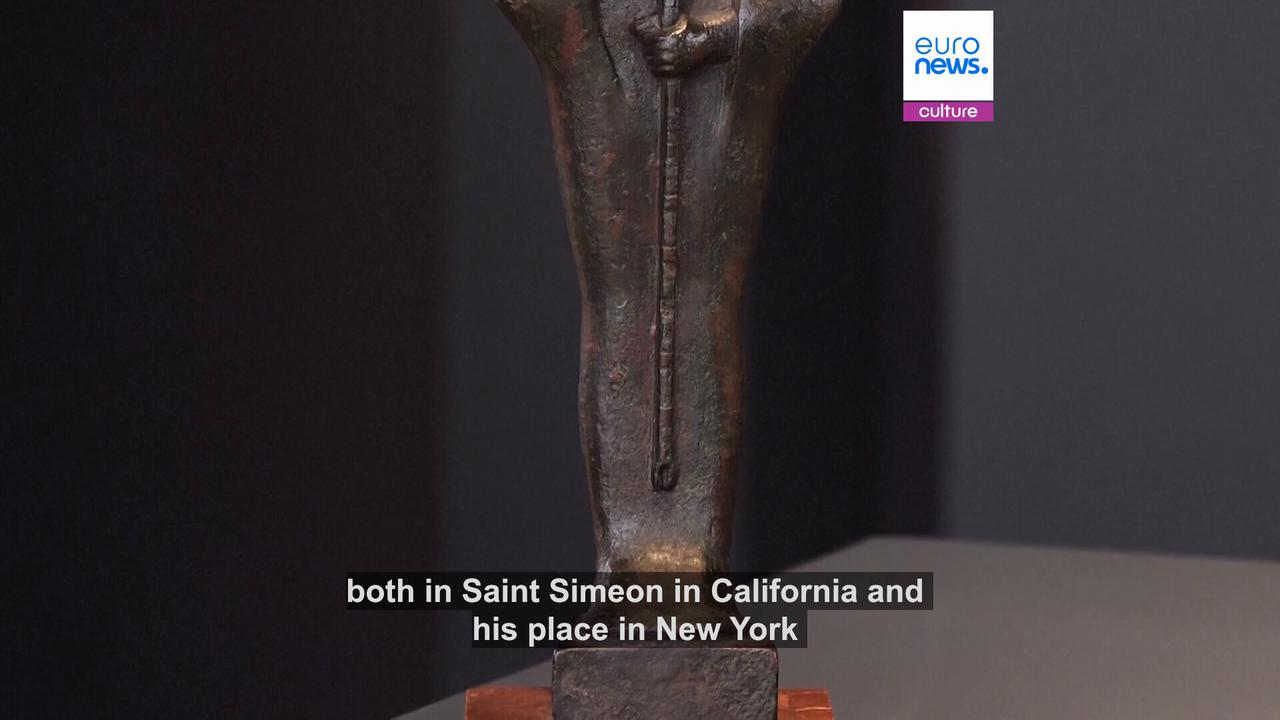 Video thumbnail for Did an ancient Egyptian god inspire the Oscar statuette? A 2,700-year-old bronze offers a clue