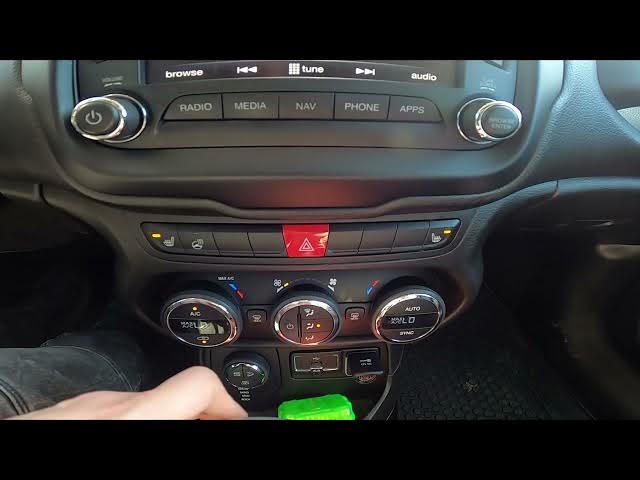 Video thumbnail for How to Enable or Disable Seat Heating in Jeep Renegade ( 2014 - now ) | Use Seat Heating