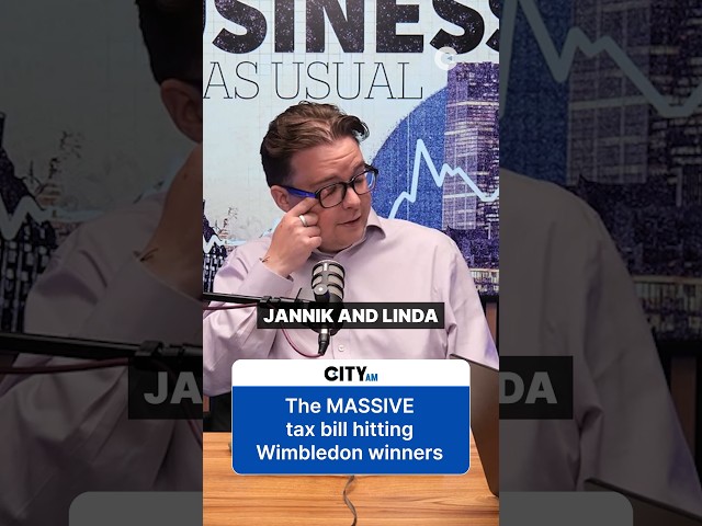 Video thumbnail for The massive tax bill facing Wimbledon champions