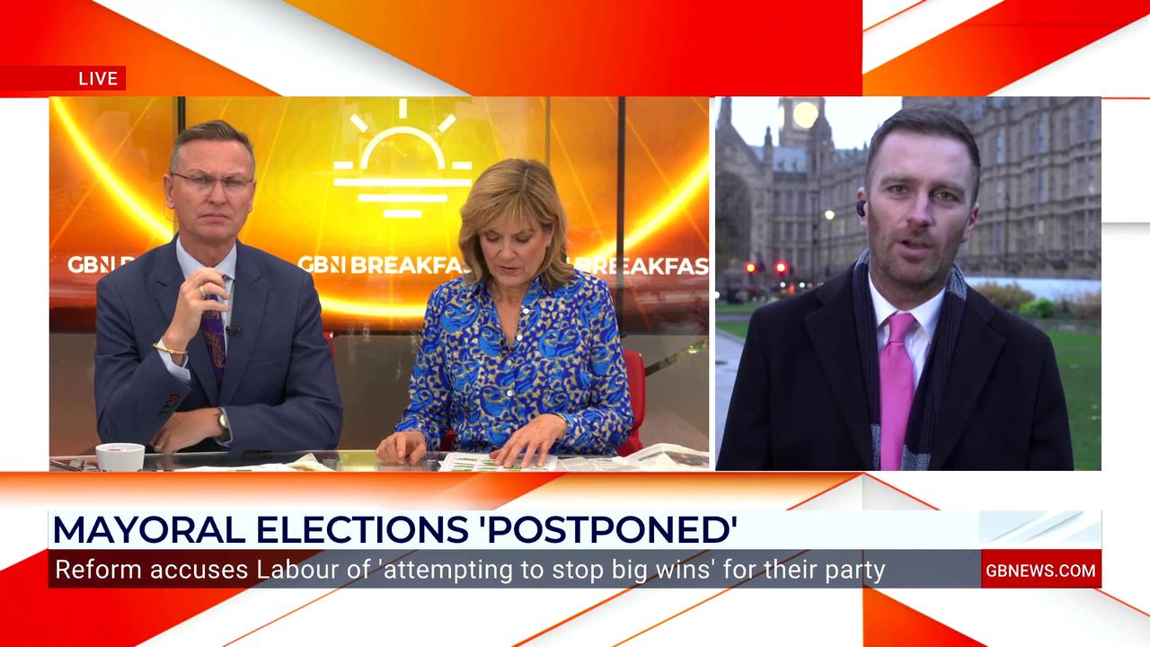 Video thumbnail for WATCH: Labour 'running scared of voters' by postponing mayoral elections, says Matt Vickers