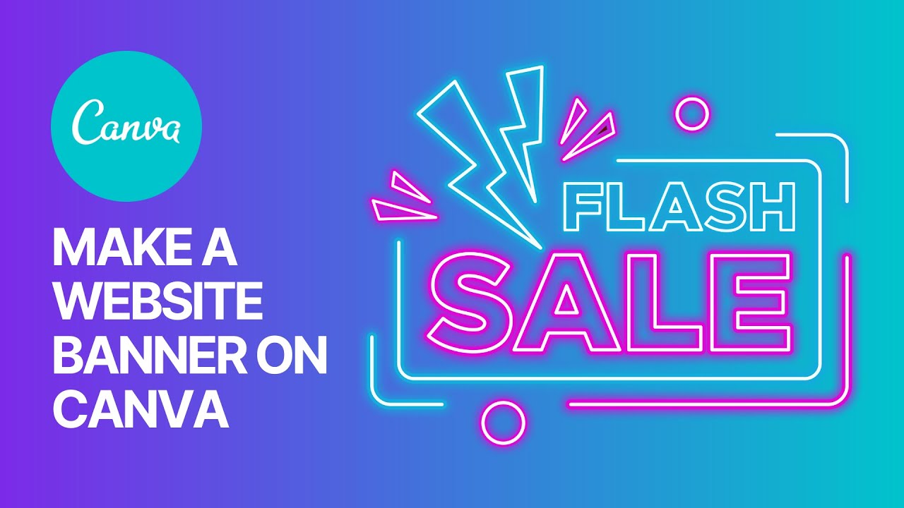 'Video thumbnail for How To Make a Website Banner Using Canva_ Beginners Tutorial'