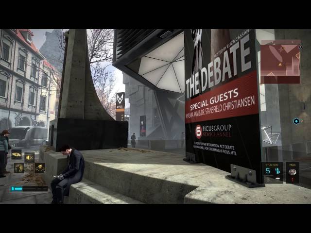 Video thumbnail for Deus Ex: Mankind Divided - Police Officer Checkpoint Dialogue & Man Takes Photo Of Tourist Couple