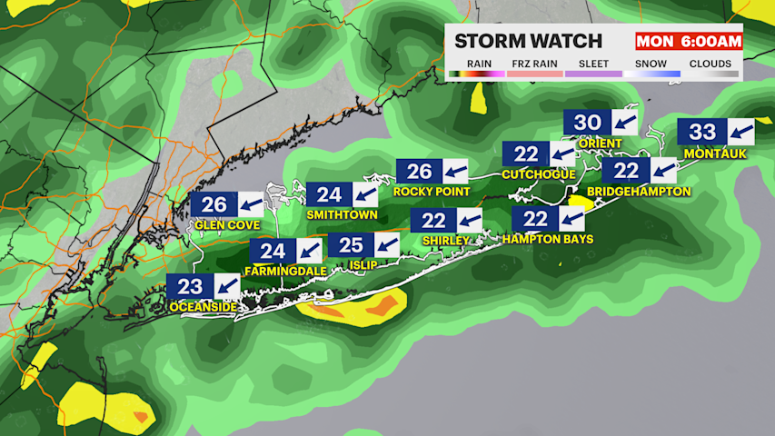Video thumbnail for STORM WATCH: Nor’easter brings more rain and coastal flooding through Monday morning