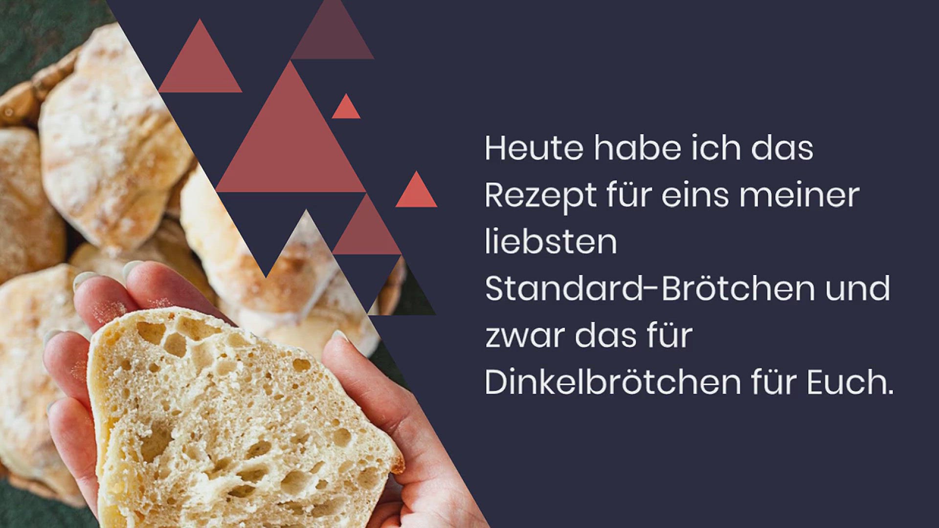 Video thumbnail for Einfache Dinkelbrötchen {frisch aus dem ofen}