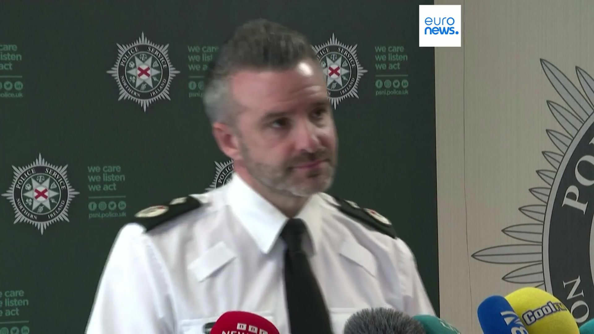 Video thumbnail for New IRA suspected in car bomb blast outside Northern Ireland police station