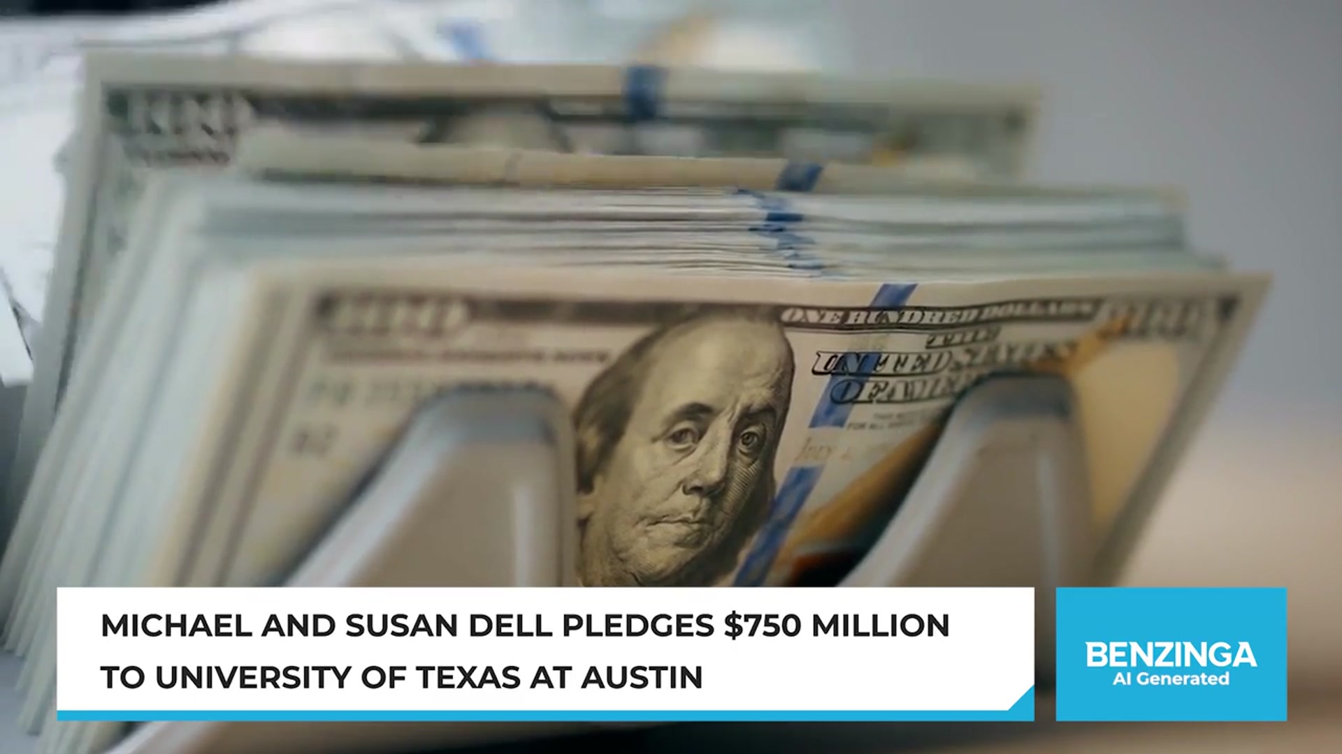 Video thumbnail for Dell $750M UT Gift