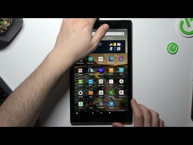 Video thumbnail for How to Rotate Display on Amazon Tablet? Switch Screen to Landscape / Portrait Mode Automatically!