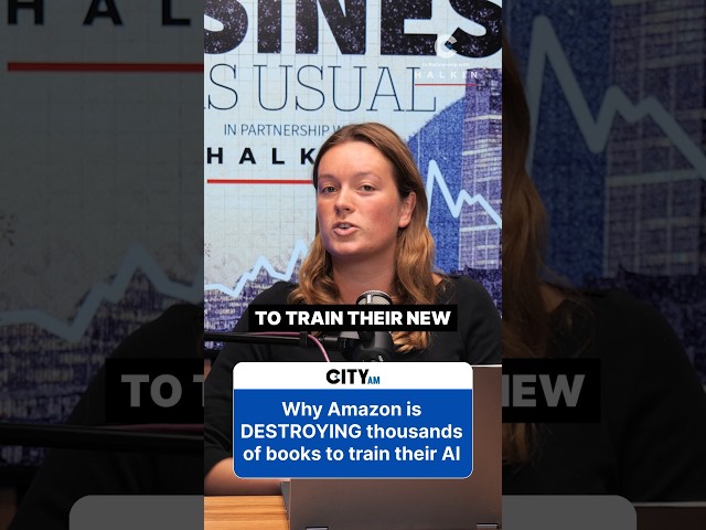 Video thumbnail for Why are tech giants bulk-ordering physical books to train artificial intelligence? 📖