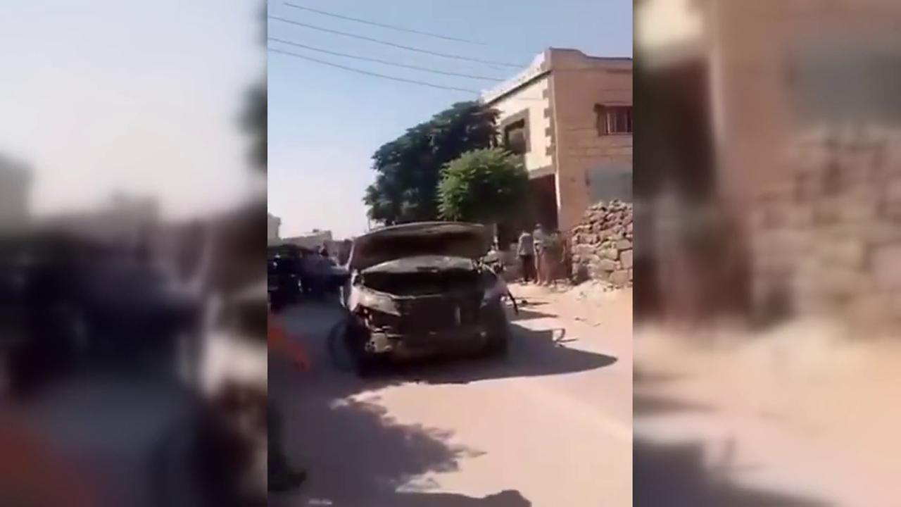 Video thumbnail for Syria: Blast Targets Syrian Defense Ministry Member in Southern Syria.