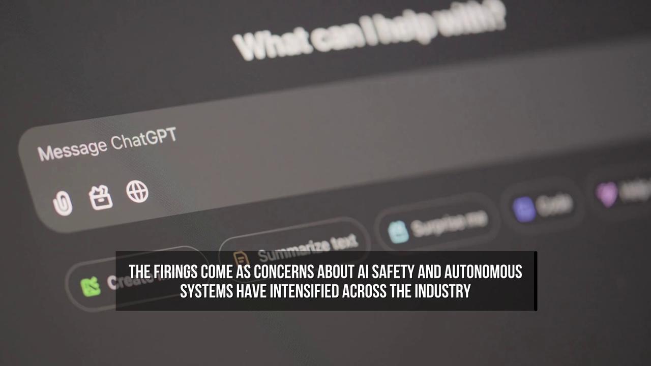 Video thumbnail for OpenAI Fires Three Researchers Over Mishandling of Sensitive Company Information.