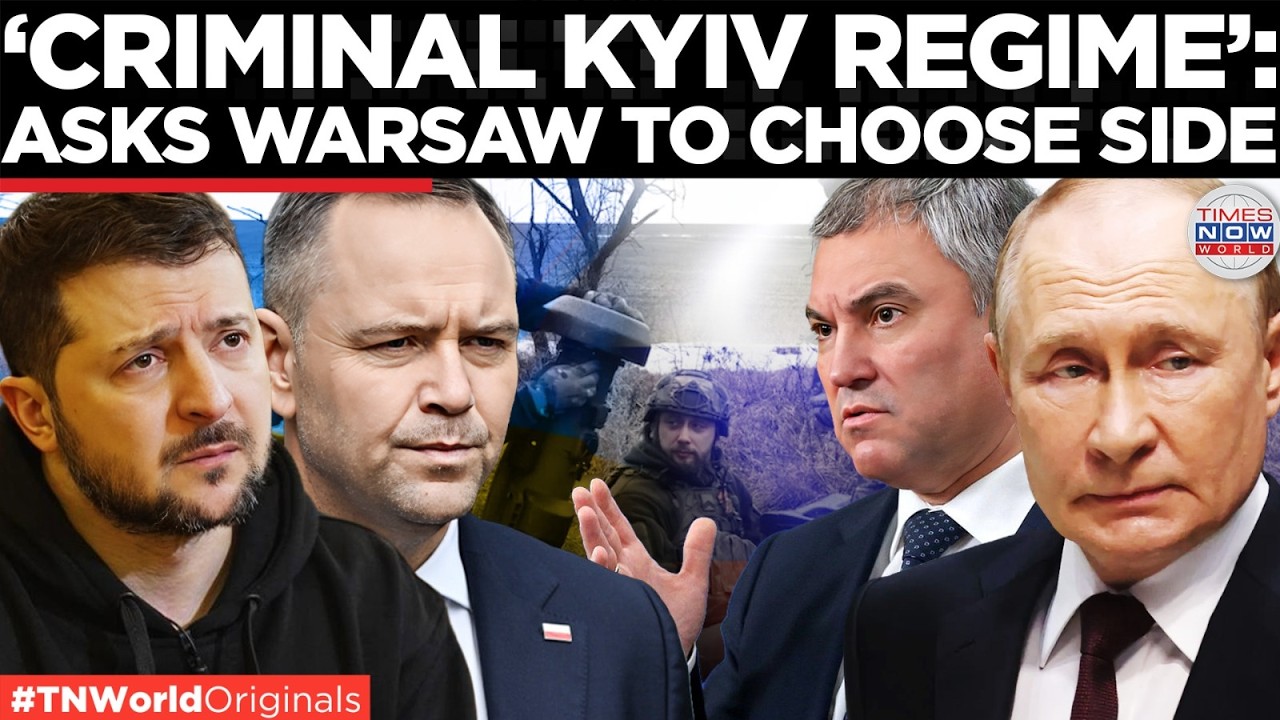 Video thumbnail for POLAND VS KYIV: Kremlin Tells Warsaw ‘Choose Your Side’ As Ukraine History Row Explodes| World News