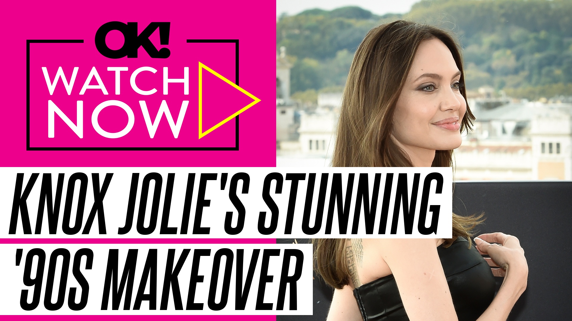 Video thumbnail for Angelina Jolie's Son Knox, 17, Looks Unrecognizable With Nod to Mom's Pink '90s Hairdo