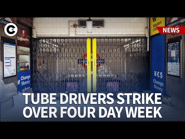 Video thumbnail for Tube workers on strike AGAIN over optional four day week