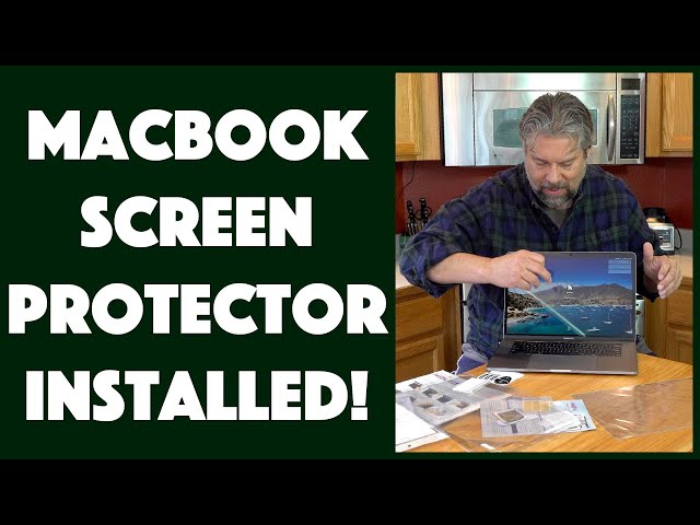 Video thumbnail for Homy MacBook Pro 15" Screen Protector -- INSTALLED