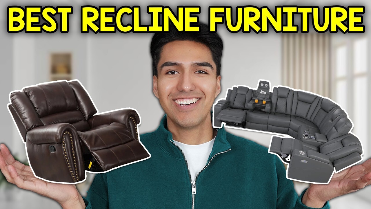 Video thumbnail for 12 Best Reclining Furniture For 2026 (Sofa, Couch, Chair)