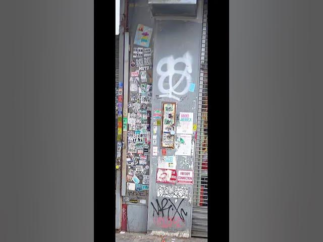Video thumbnail for photo taken by Sick Cents utv Harlem NYC graffiti