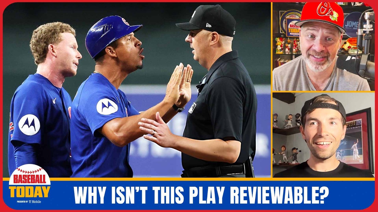 Video thumbnail for Why doesn't MLB let this play be reviewable? | Baseball Today