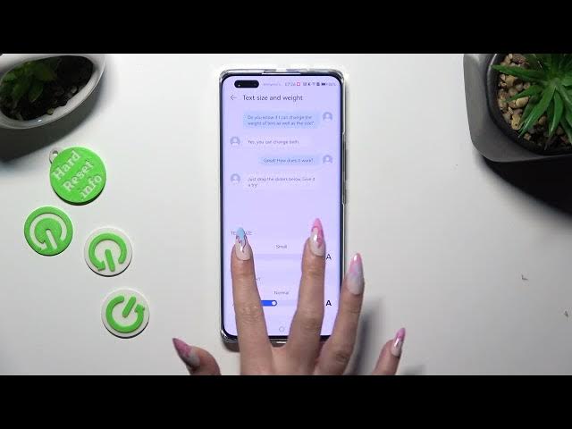 Video thumbnail for How to Change Font Size on Huawei Nova 11 Pro?