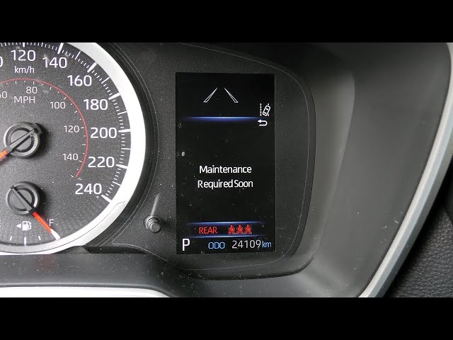 Video thumbnail for Reset Toyota Corolla Maintenance Required Light