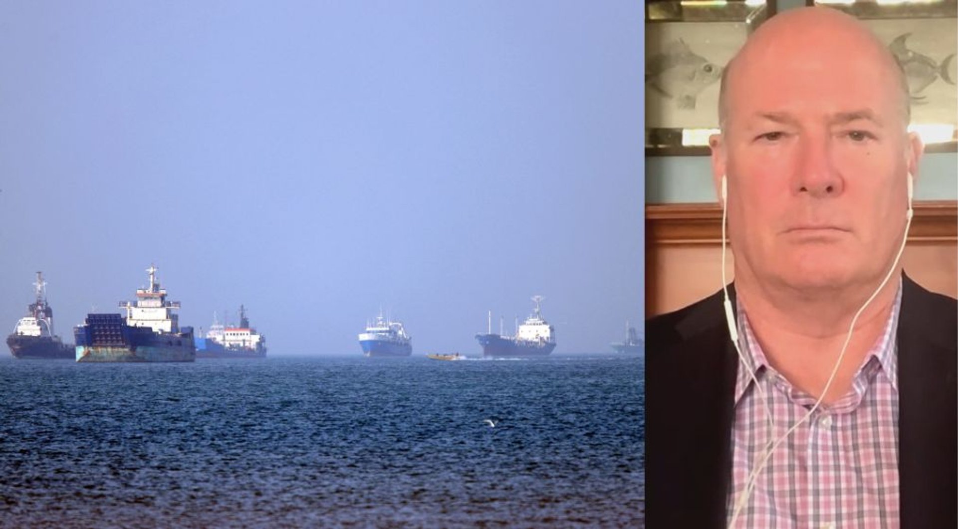 Video thumbnail for Hormuz crisis is commercial, not military problem, says David Des Roches