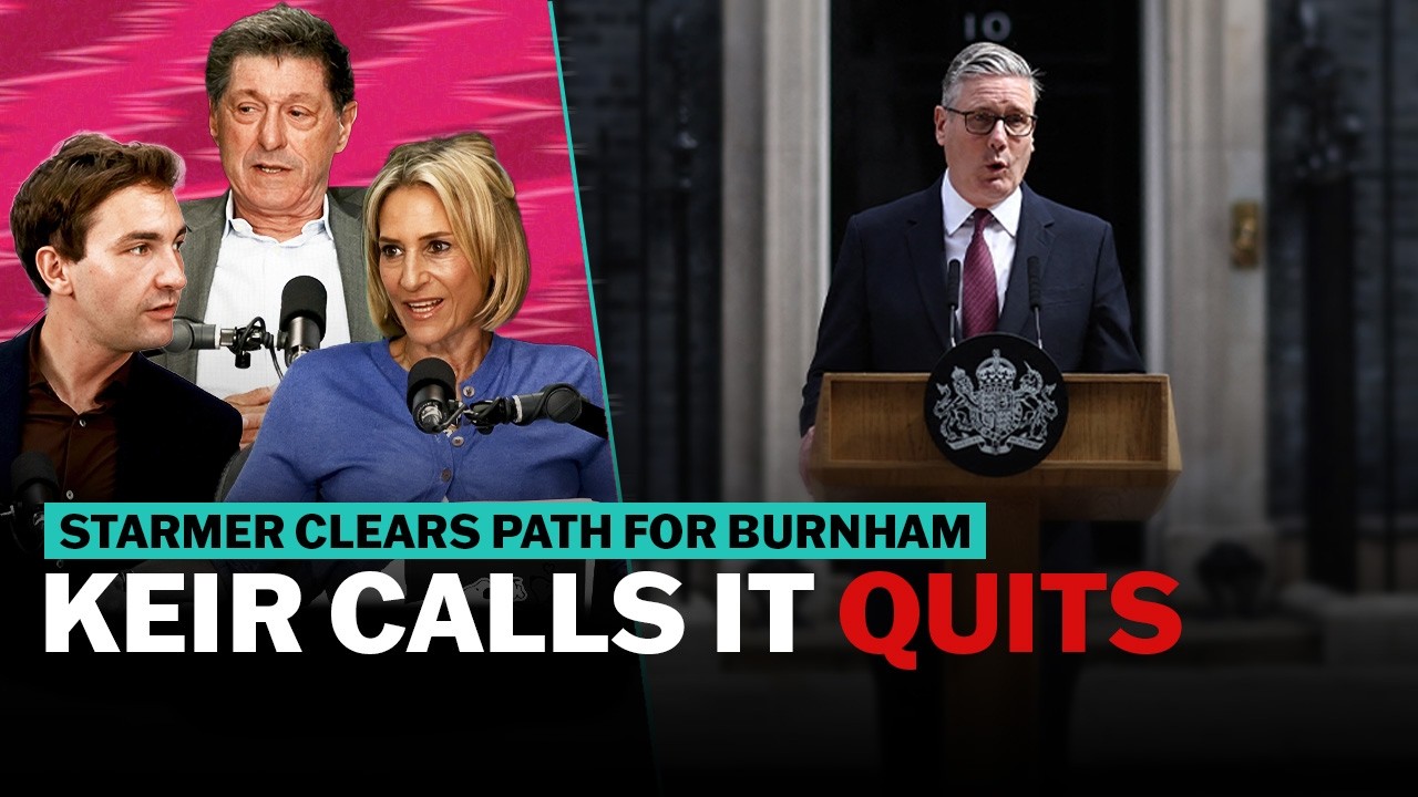 Video thumbnail for Starmer quits: Has Burnham just pulled off the greatest heist in politics? | The News Agents