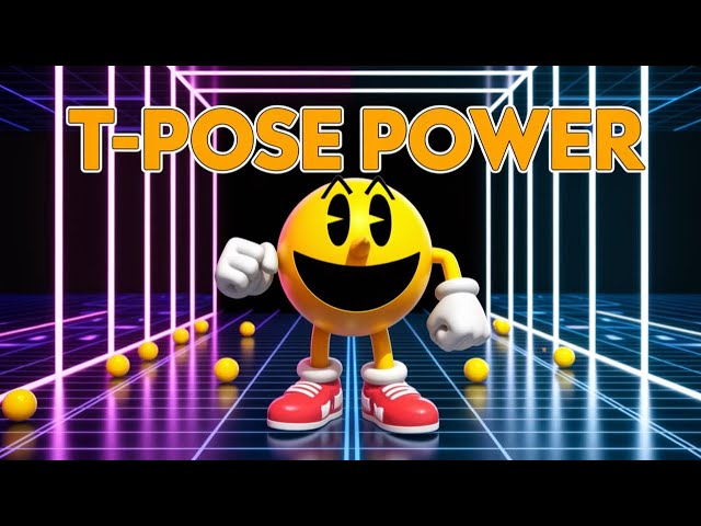 Video thumbnail for Pac-Man World: Re-Pac: Strike me a T-Pose
