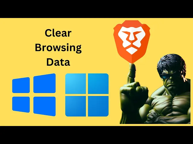 'Video thumbnail for How to Clear Browsing Data in Brave Browser on Windows 11 or 10 | GearUpWindows Tutorial'