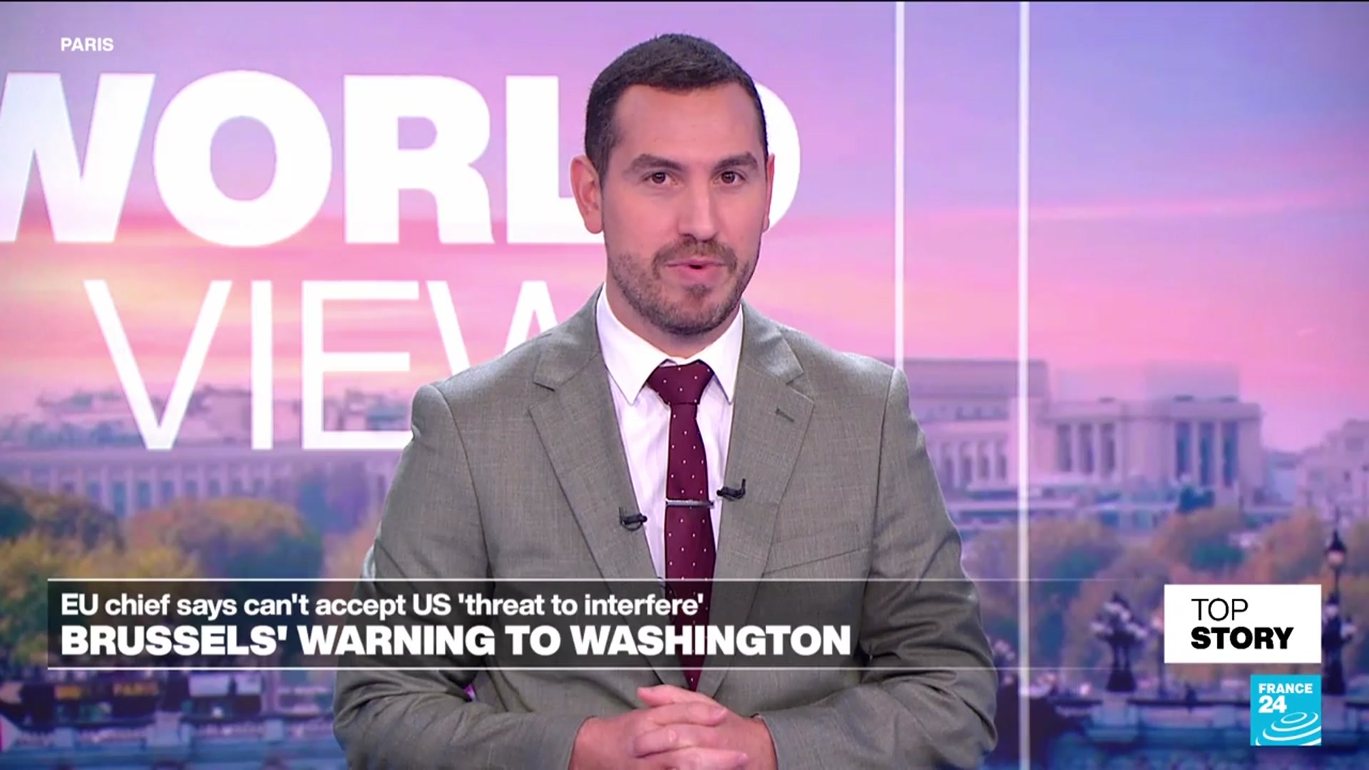 Video thumbnail for Europe 'already formidable enough to deter any aggression even without the United States'