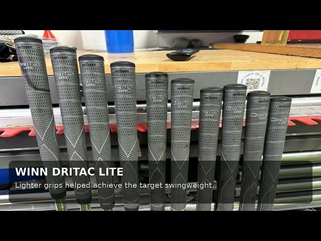 Video thumbnail for Winn DriTac Lite  Swingweight Solution